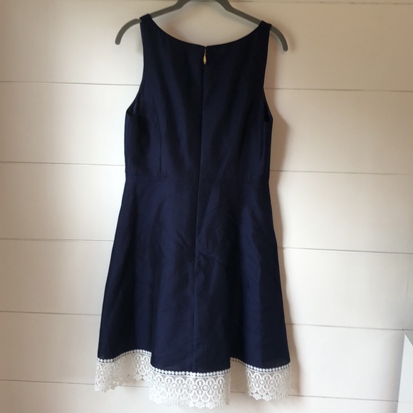 Draper James Reese Witherspoon Birthday Dress with Lace Trim - Picture 7 of 8